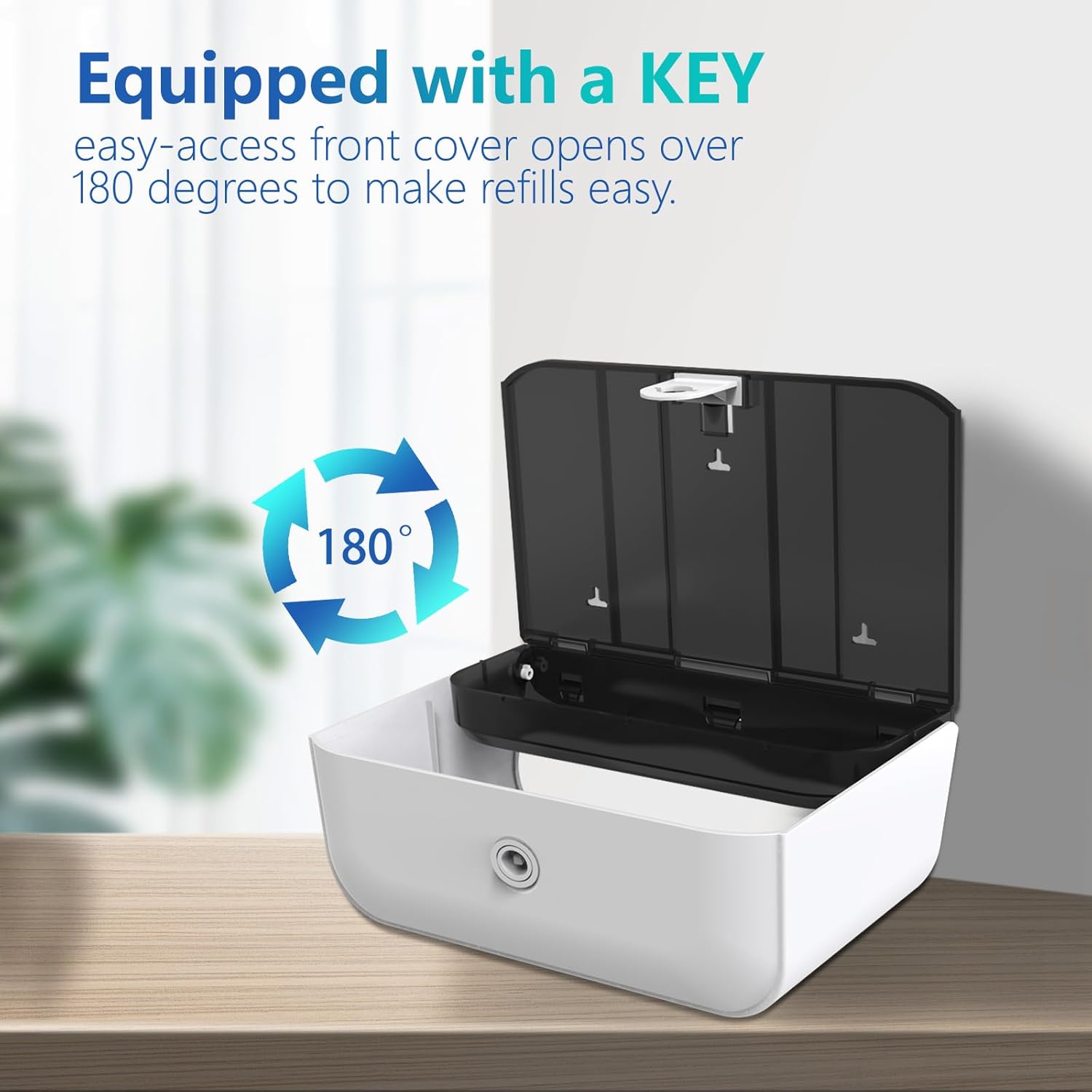 Compact Multi-fold Wall-Mounted Clinical Hand Towel Dispenser