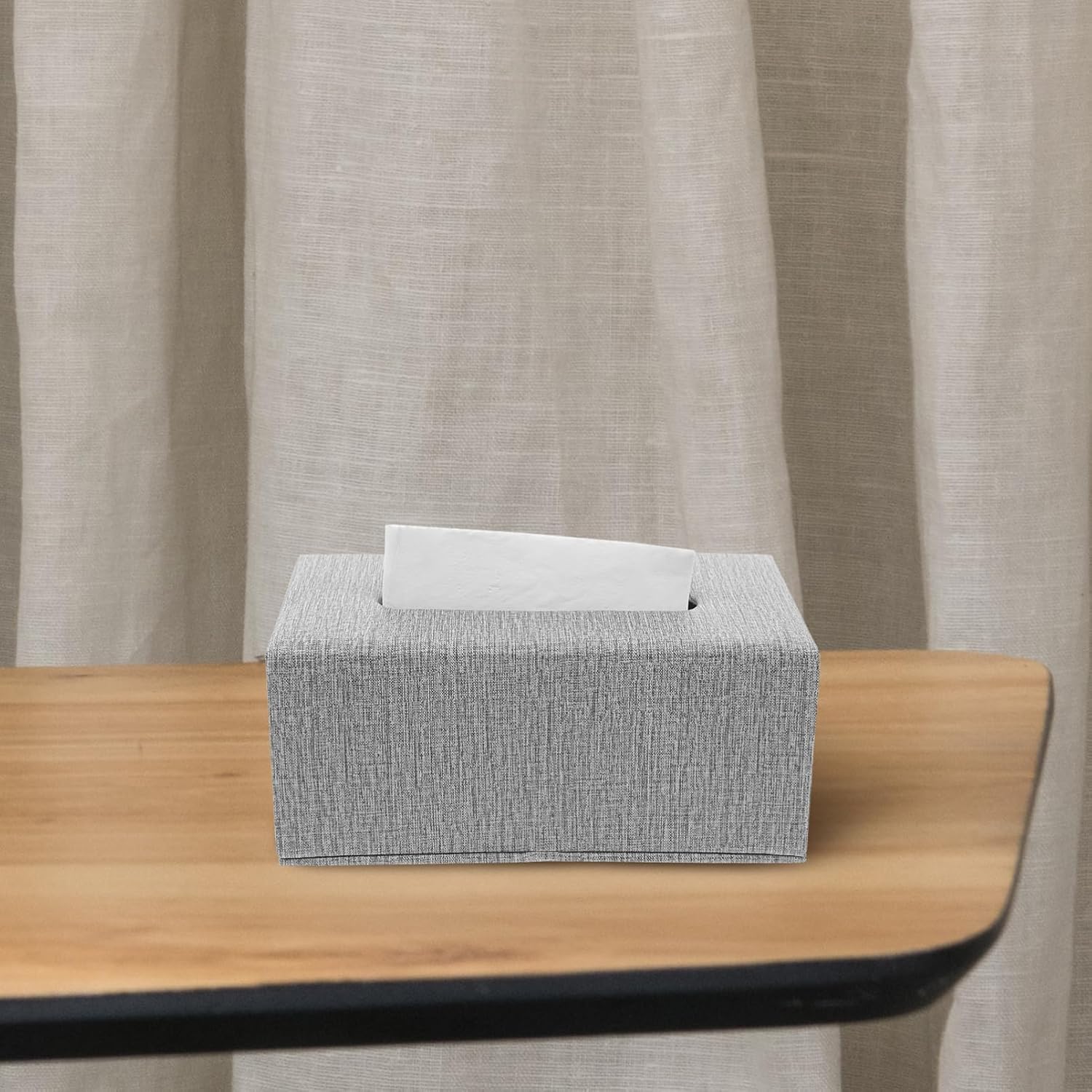 Garneck Retro PU Leather Napkin Holder