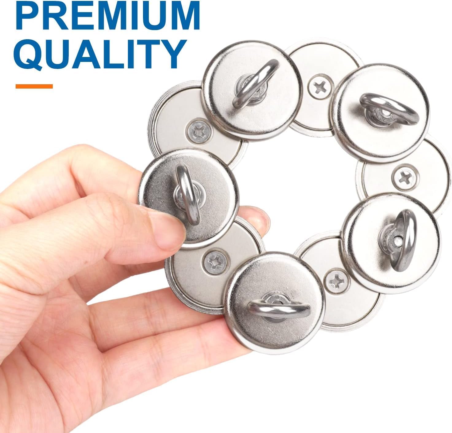 E BAVITE 20 Pack Magnetic Hooks 100 LB Heavy Duty