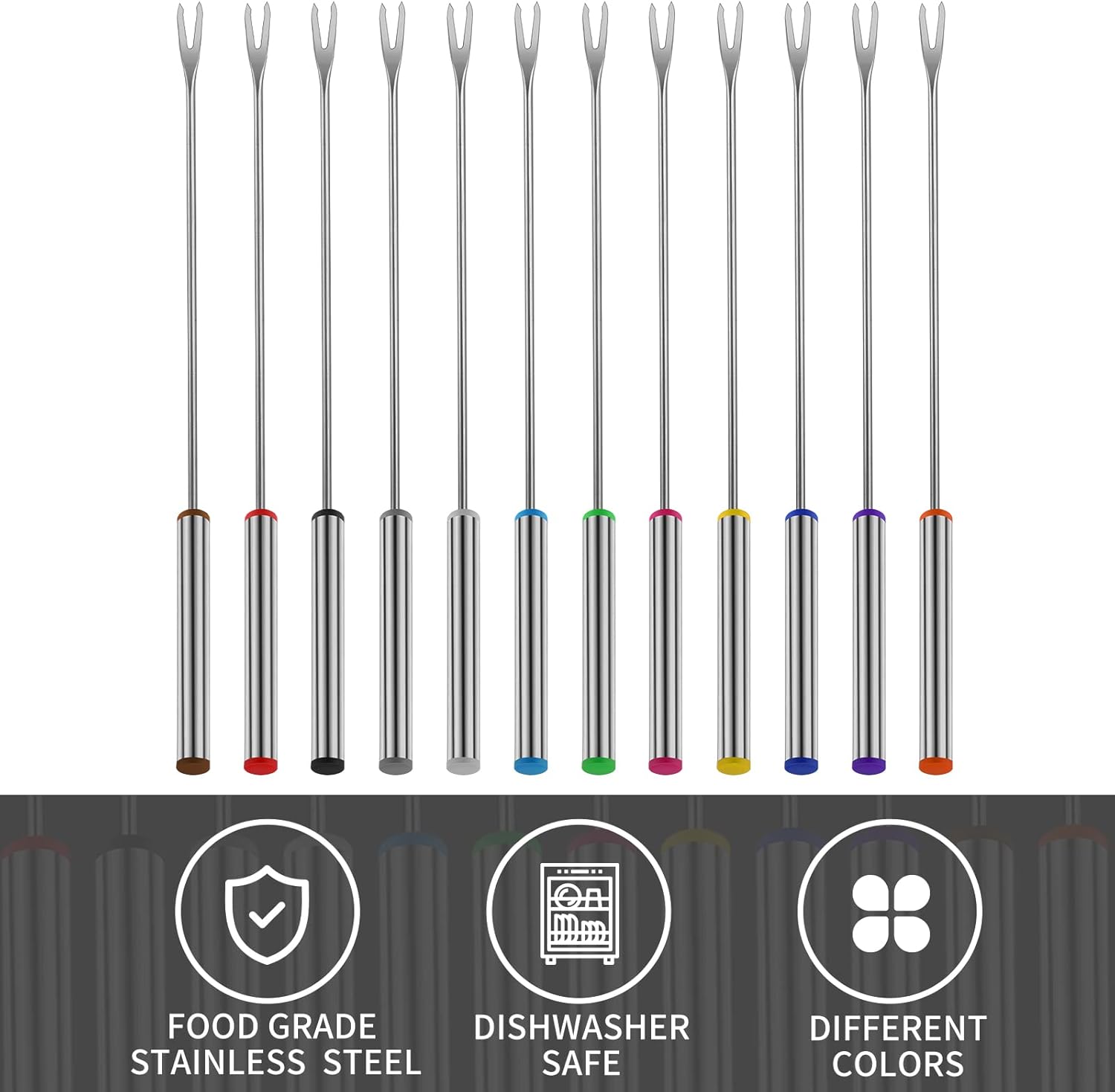 Stainless Steel Fondue Forks