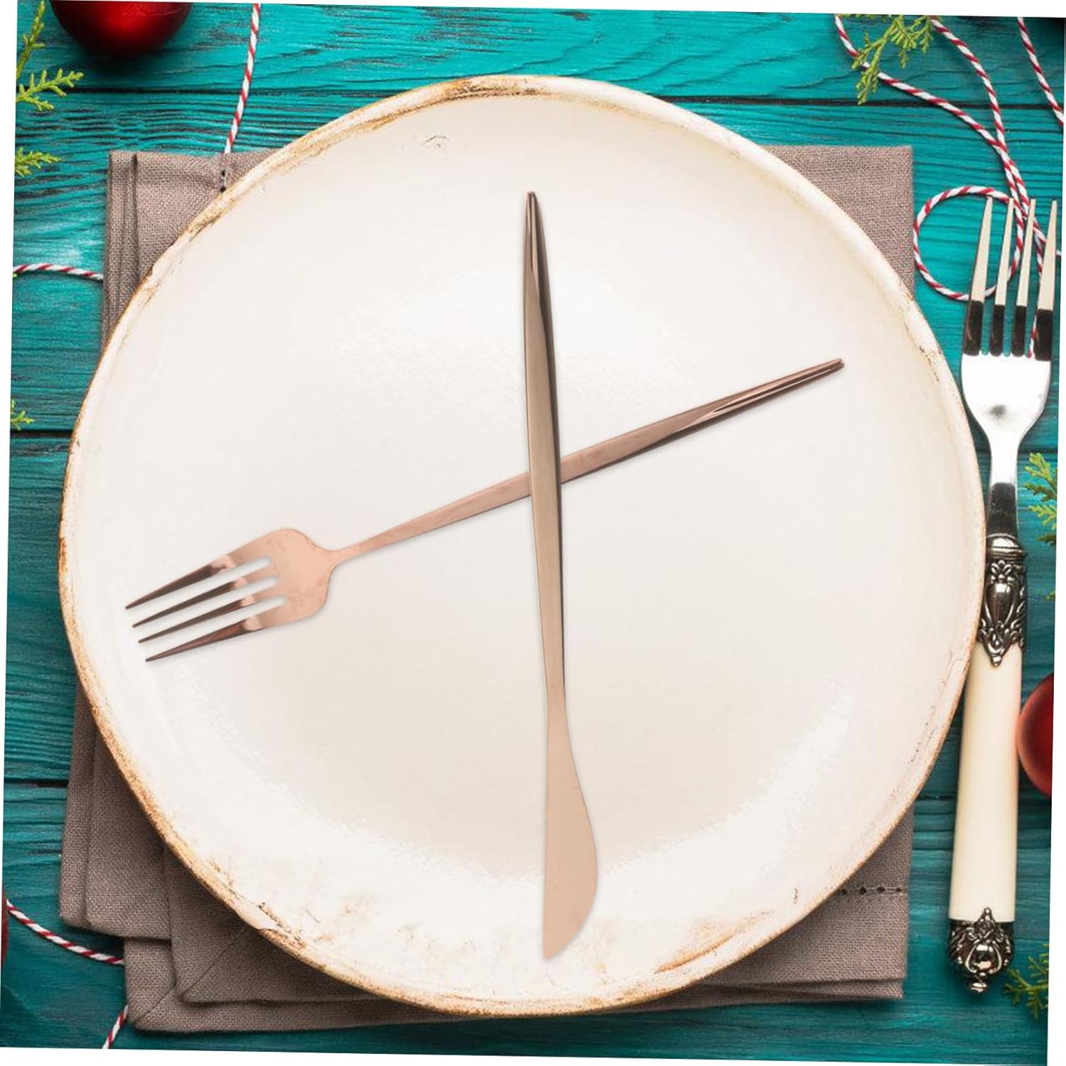 SKISUNO Versatile Stainless Steel Cutlery Set