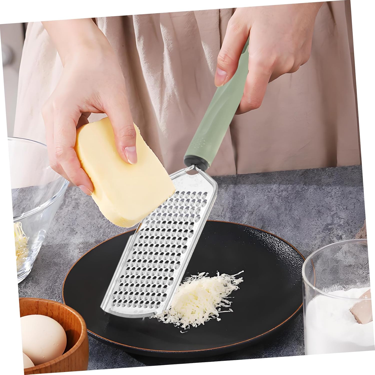 3-Piece Cheese Grater Set by OUNONA