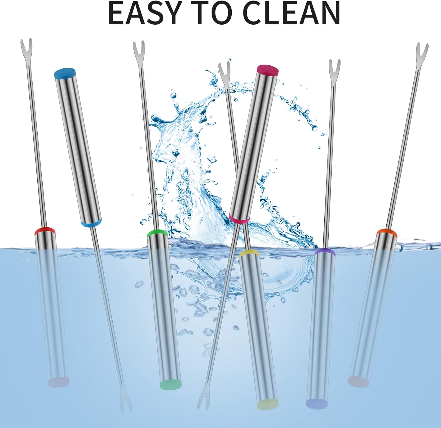 Stainless Steel Fondue Forks