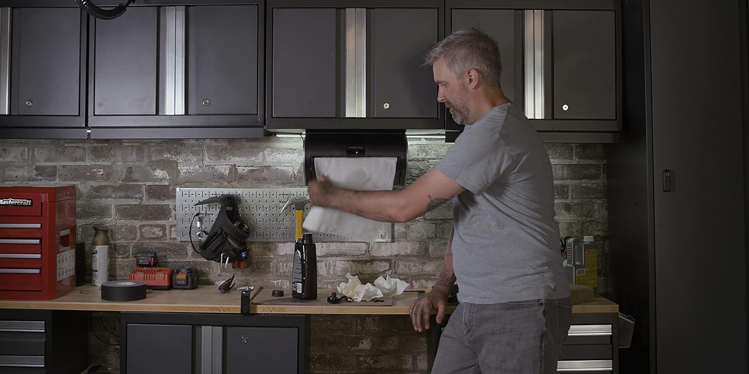 Innovia Automatic Paper Towel dispenser with Touchless Technology for Under Cabinet mounting