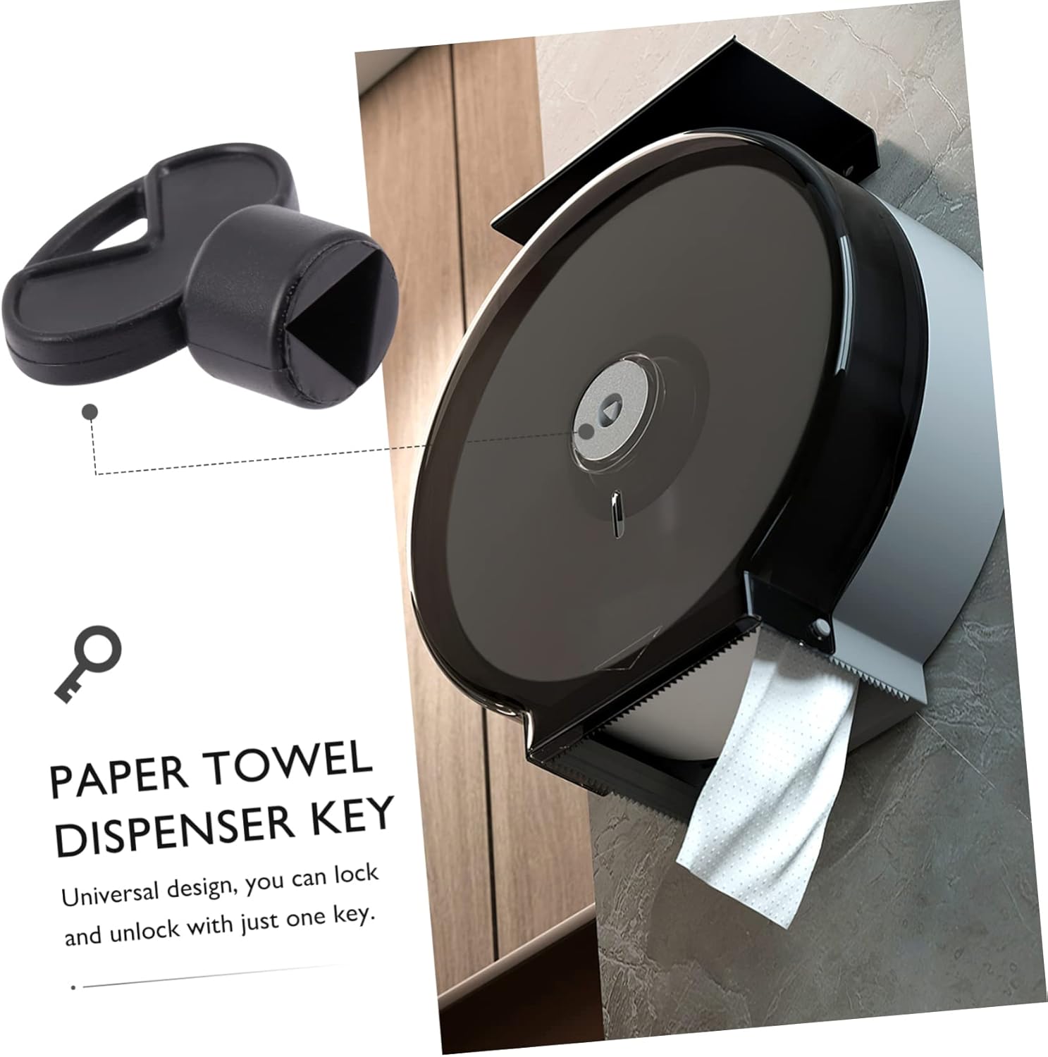 5 Sets Key Paper Towel Dispenser for Commercial Use