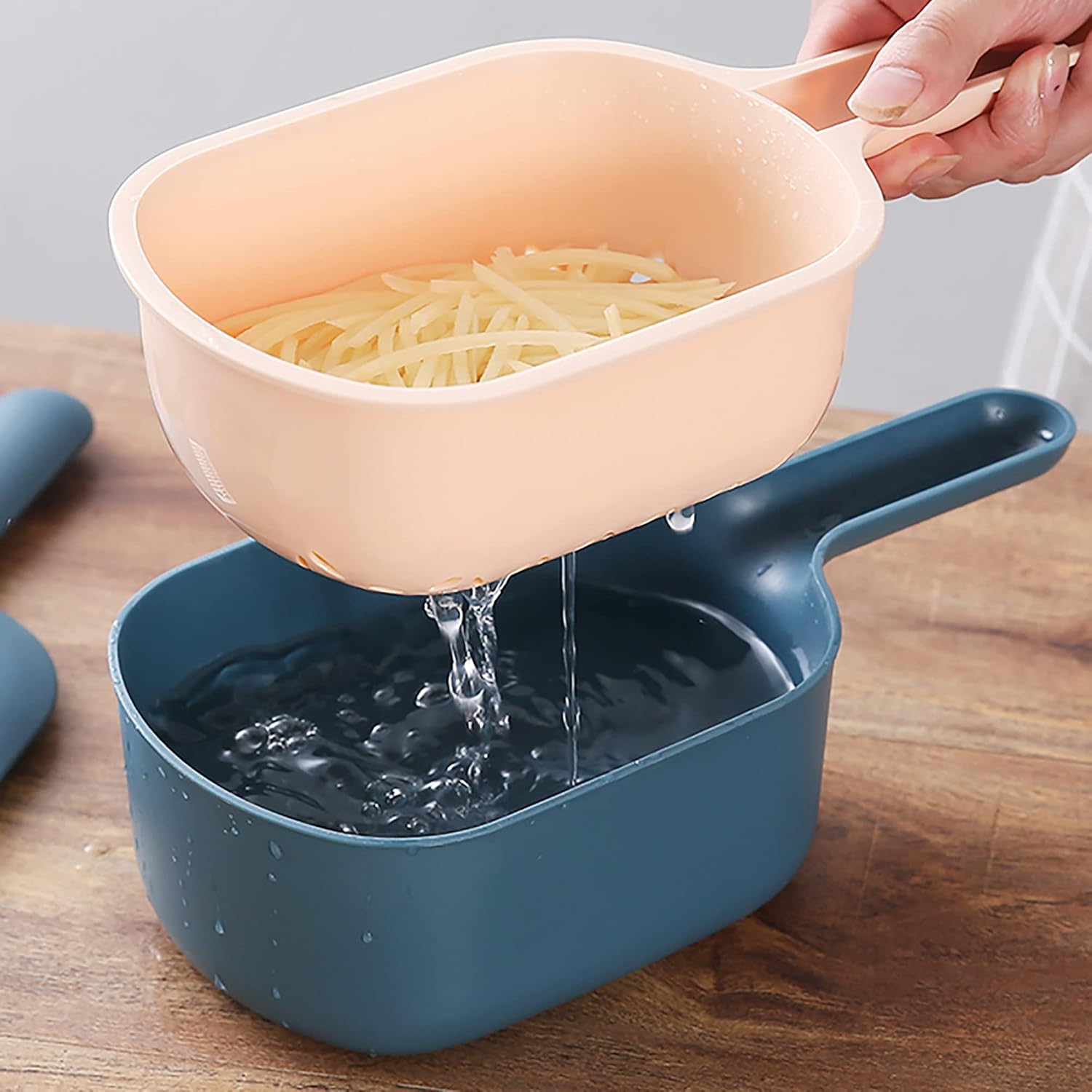 Anvirtue Kitchen Vegetable Chopper Multifunctional Dicer