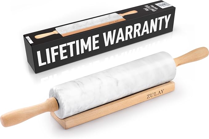 Marble Rolling Pin With Stand