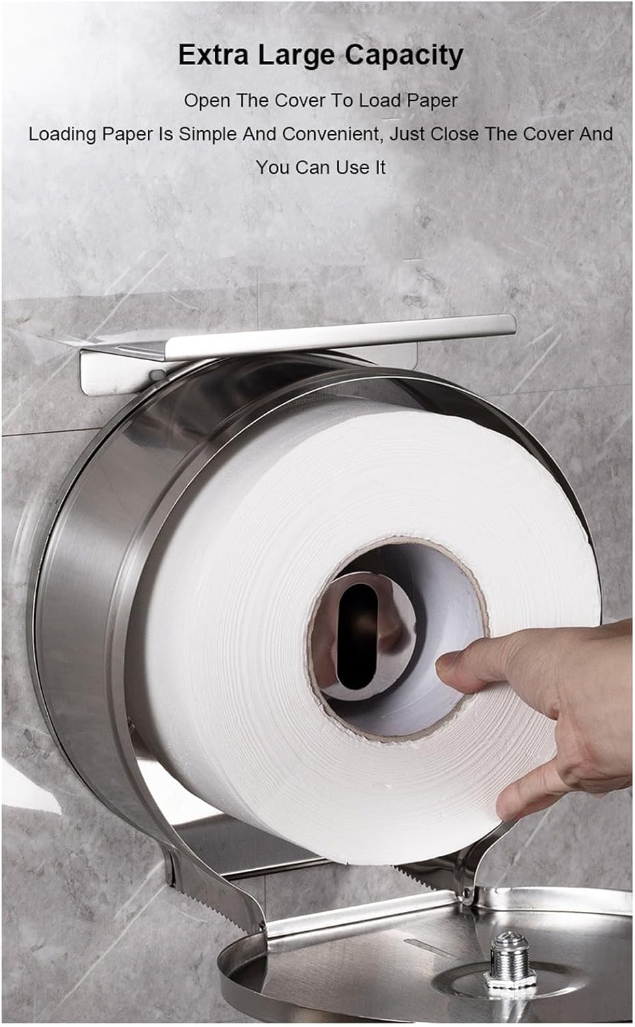 Commercial Stainless Steel Paper Towel Dispenser Wall Mount