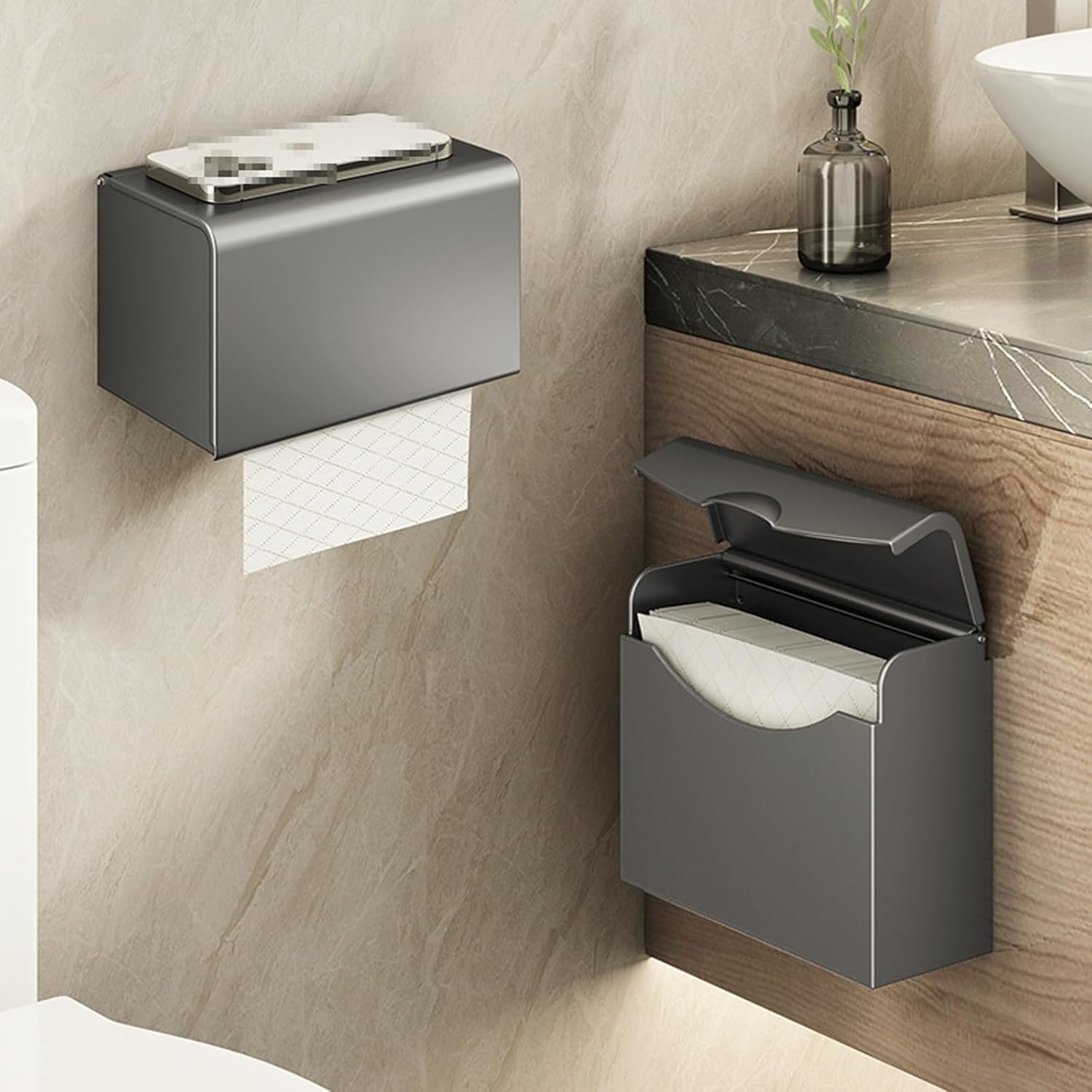 Space-Saving Aluminum Towel Dispenser