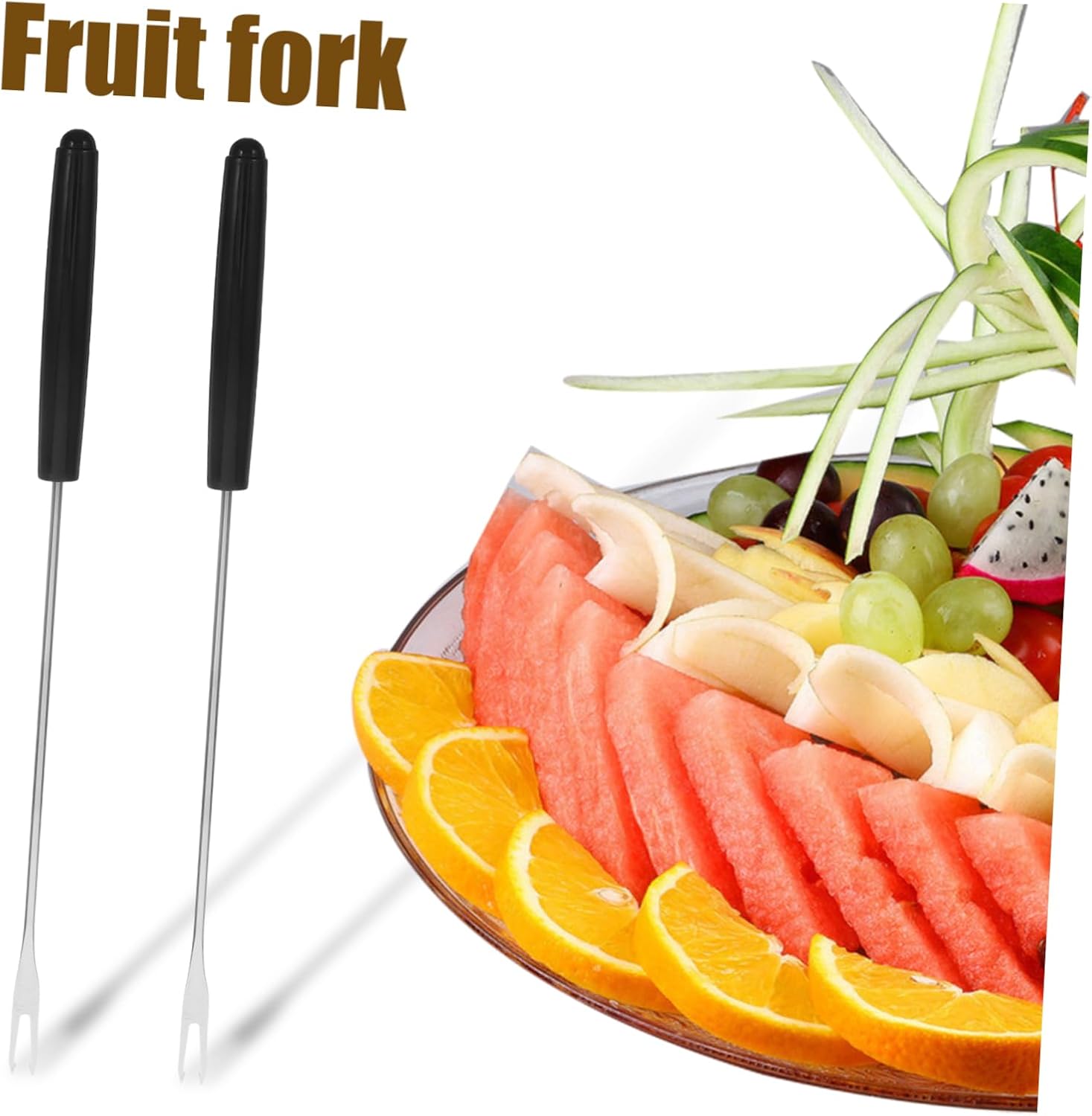 CIYODO Stainless Steel Cheese Fondue Fork Set