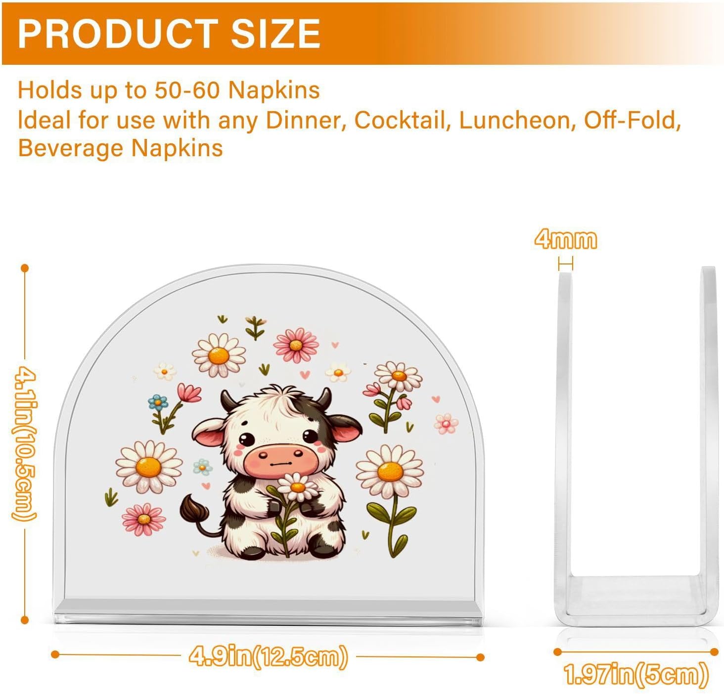 ALAZA - Cute Napkin Holder - Compact Functional