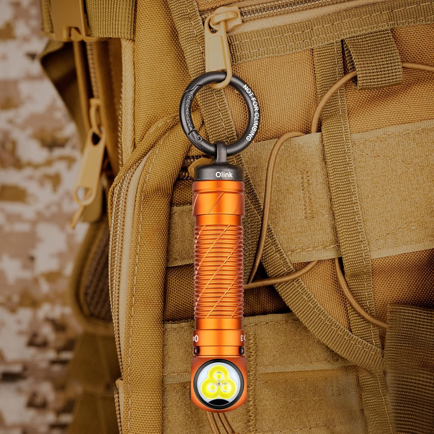 OLIGHT Magnetic Hook for Carabiner Easy to Use stainlessSteel Durable