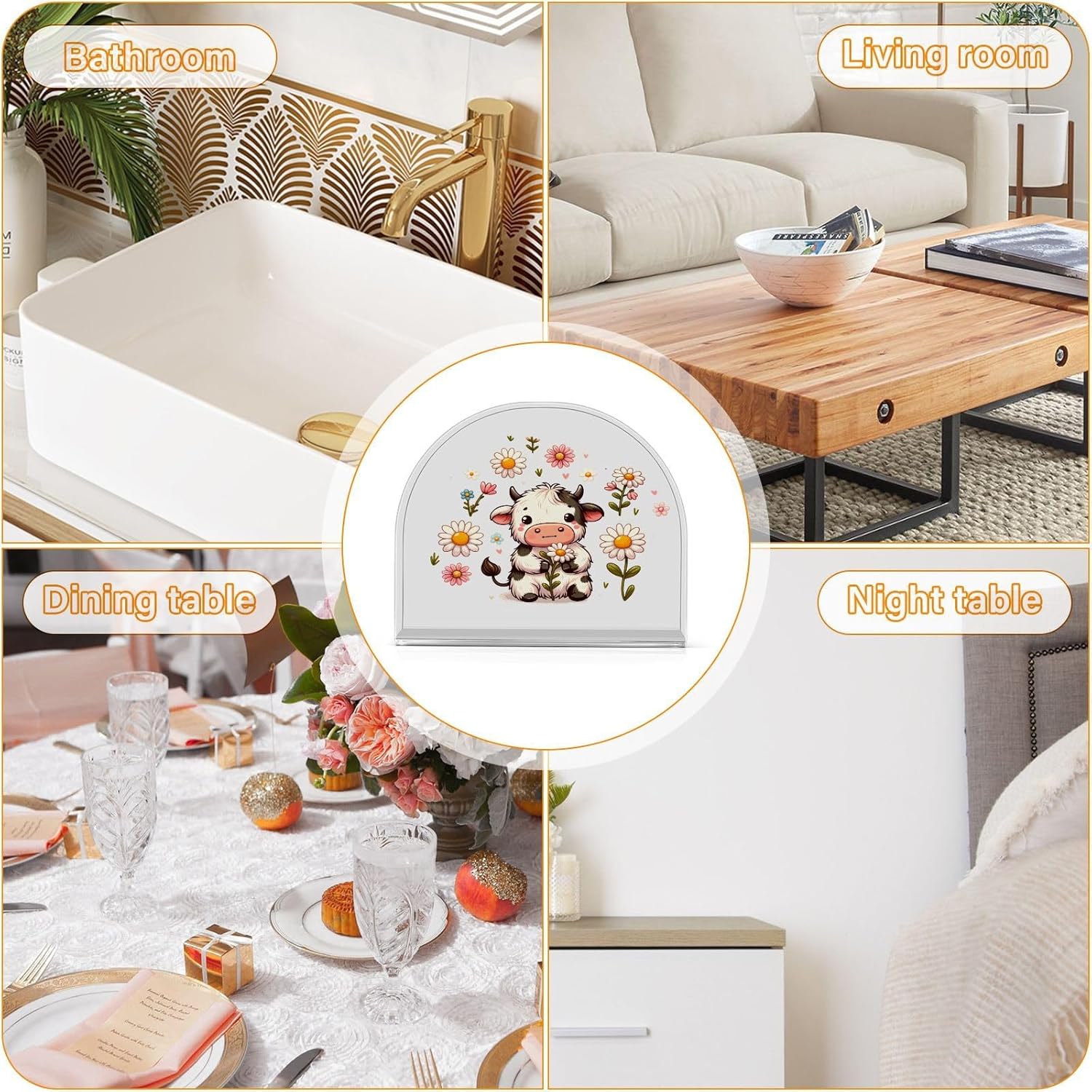ALAZA - Cute Napkin Holder - Compact Functional