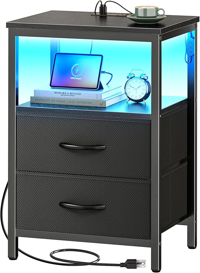 10 Best Small Bedside Tables With Drawers on Amazon