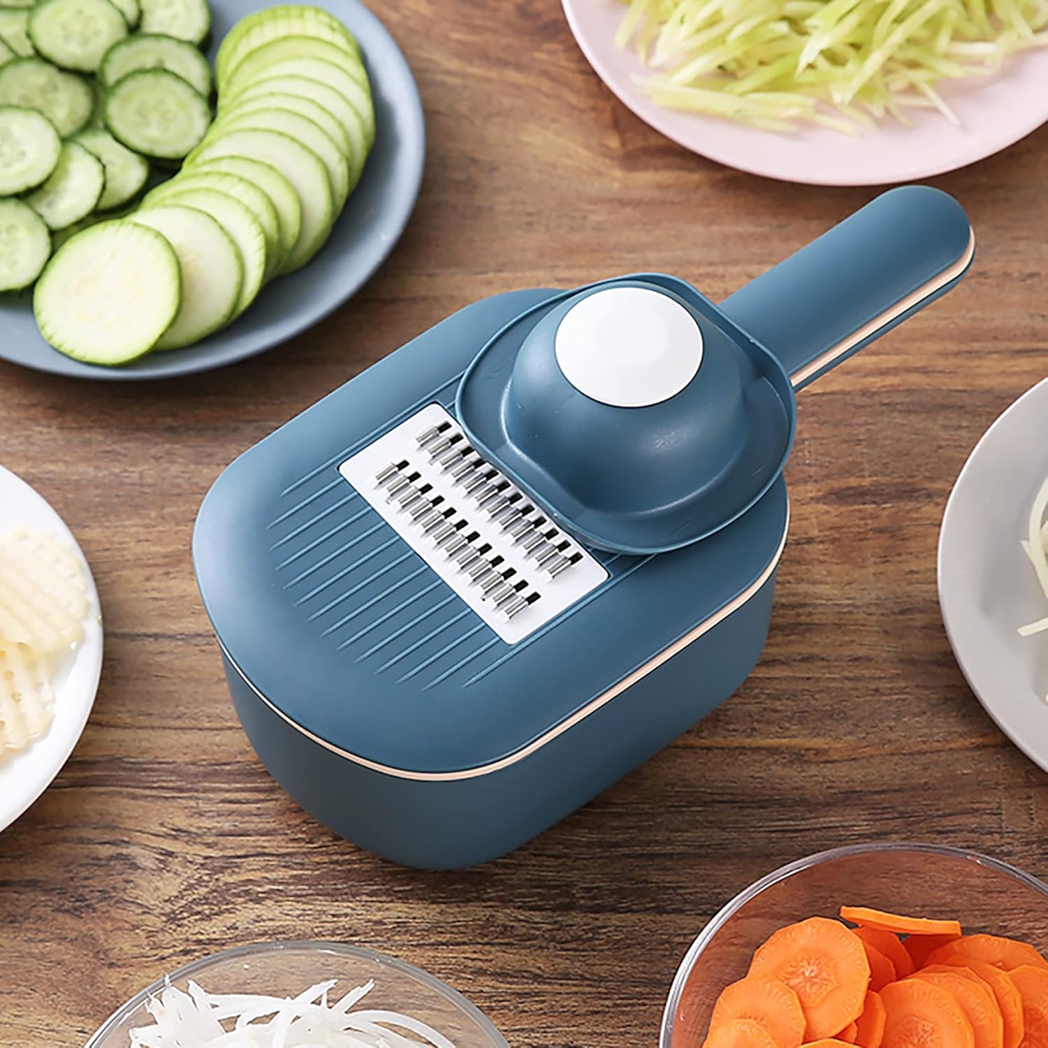 Anvirtue Kitchen Vegetable Chopper Multifunctional Dicer