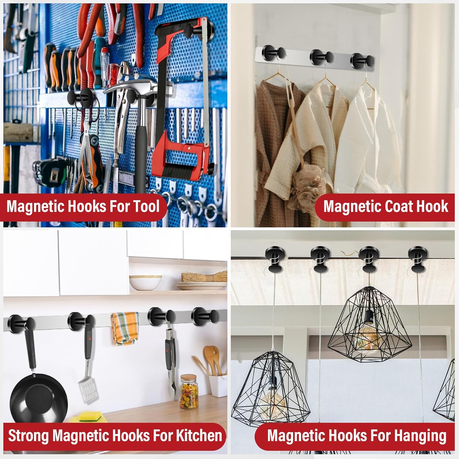 Sturdy Magnetic Hangers for Cruise Cabins and More