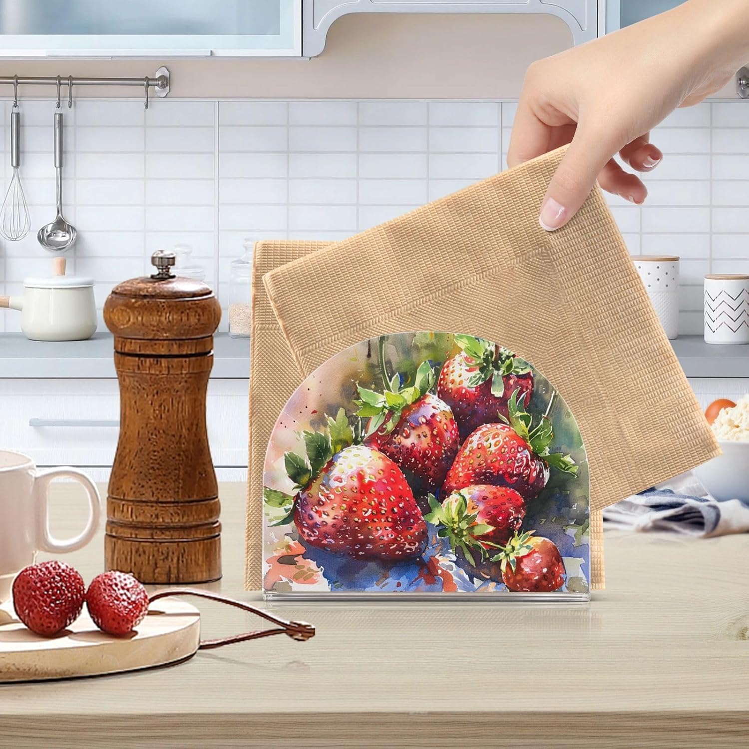 ALAZA Luxury Napkin Holder for Home Kitchen