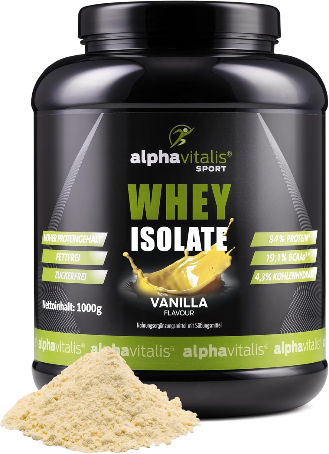 Whey Protein Pulver Vanille