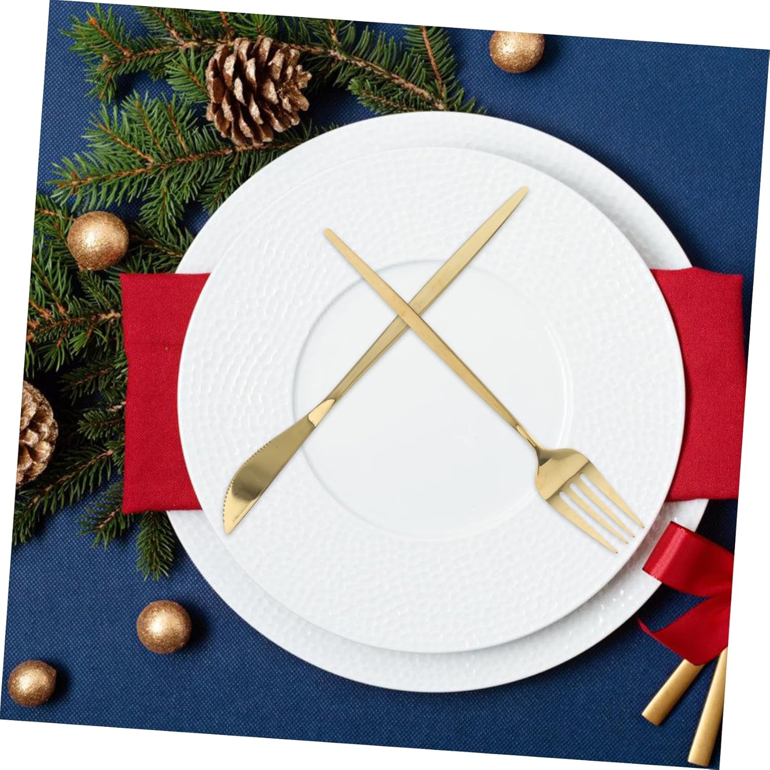 Luxury Gold Plated Dinnerware Set