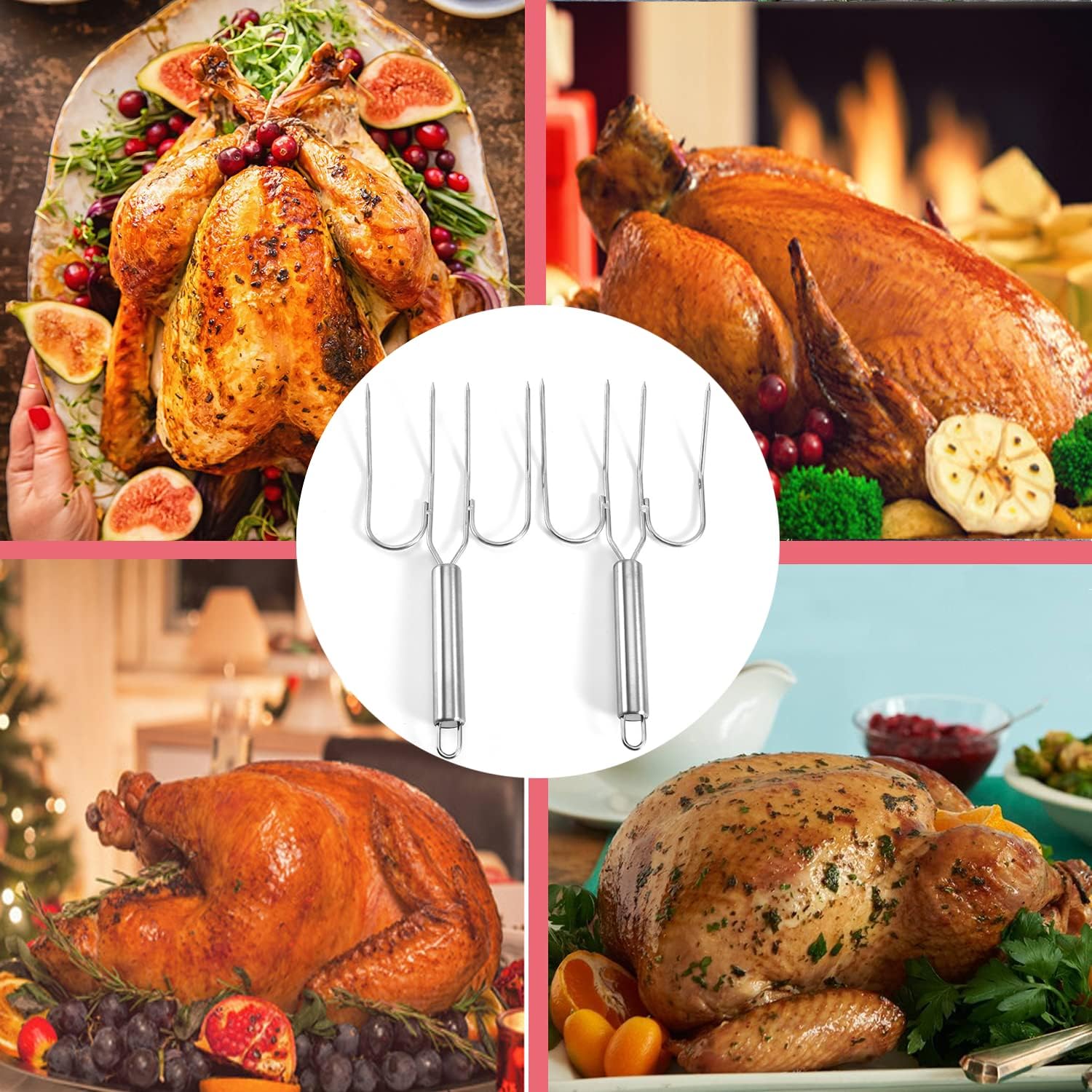 Perfect Thanksgiving Turkey Lifter Set