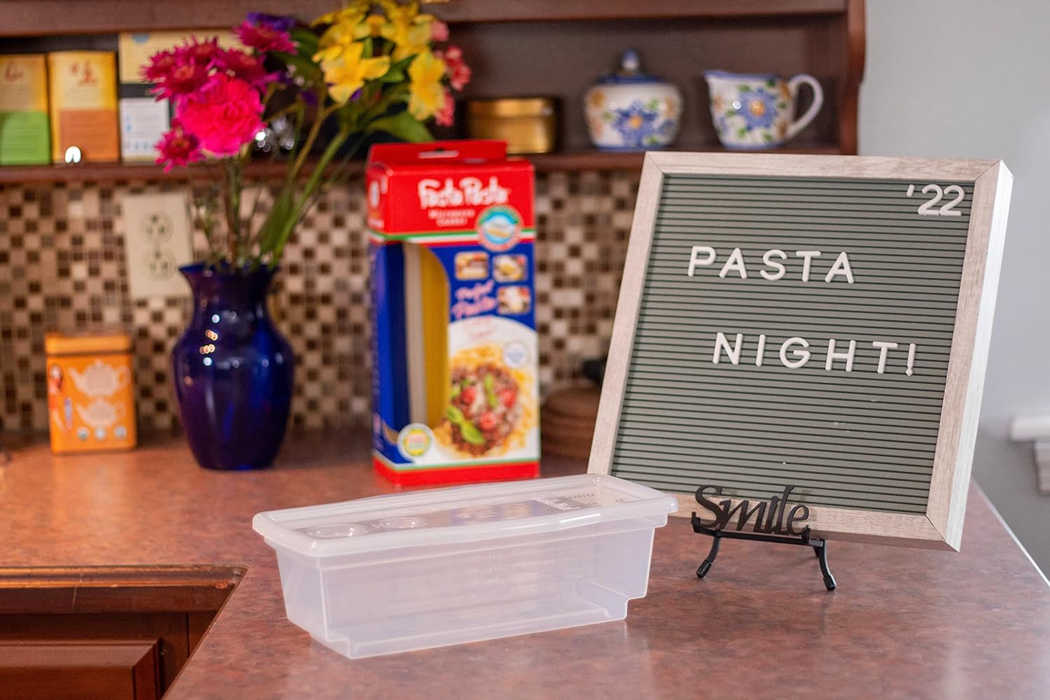 Fasta Pasta Microwave Cooker with Lid and Strainer 1