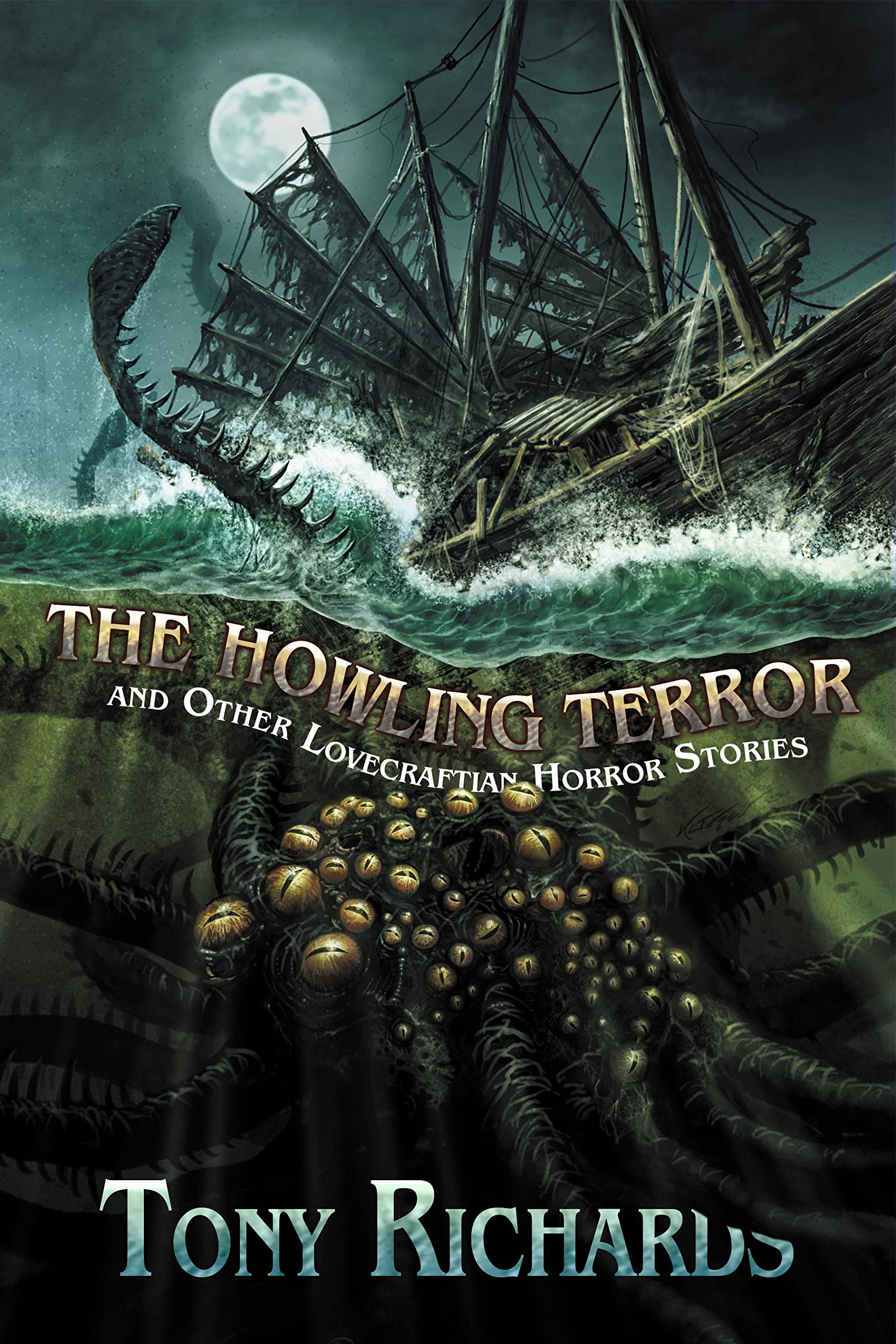 Cover of The Howling Terror and Other Lovecraftian Horror Stories