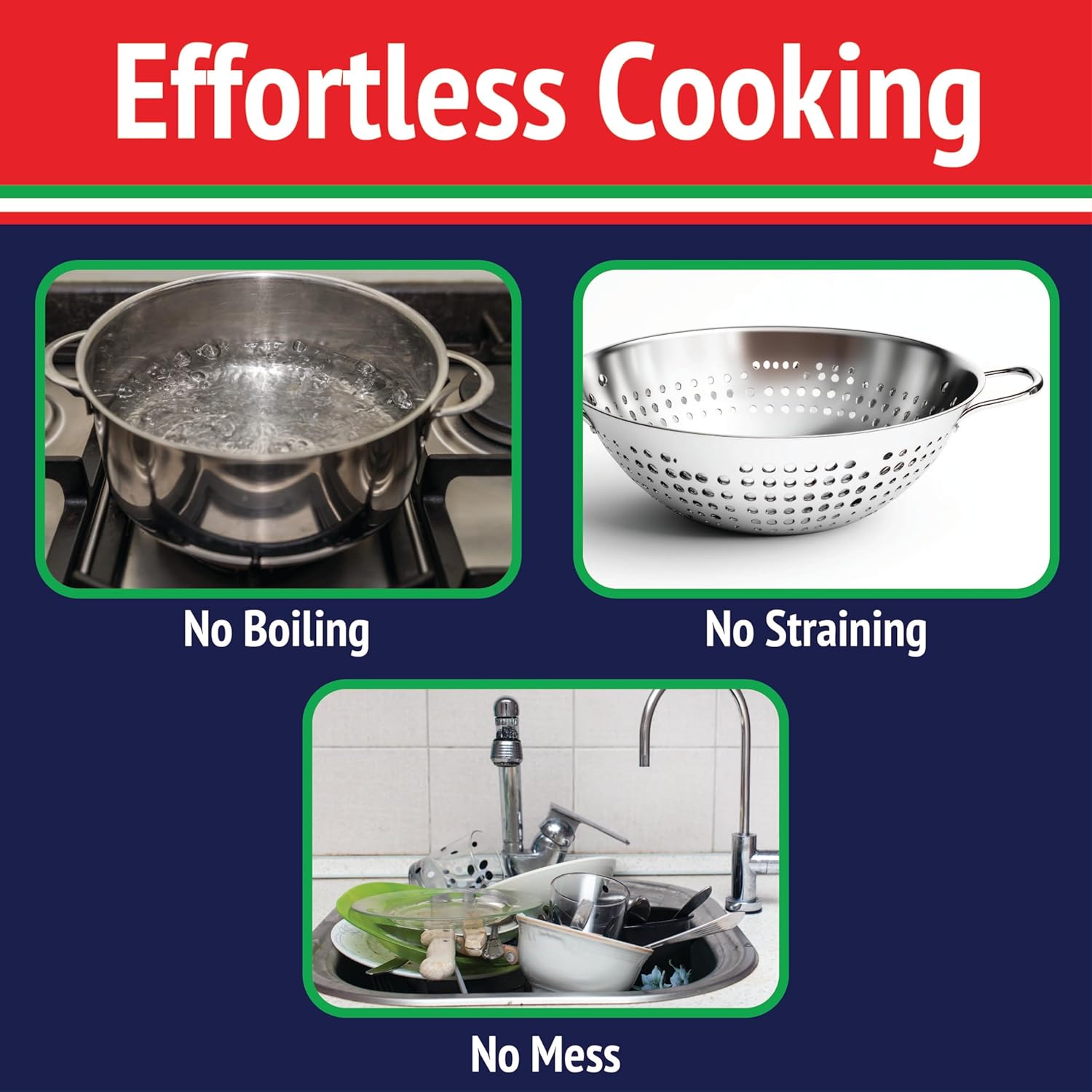 Fasta Pasta Microwave Cooker with Lid and Strainer 1