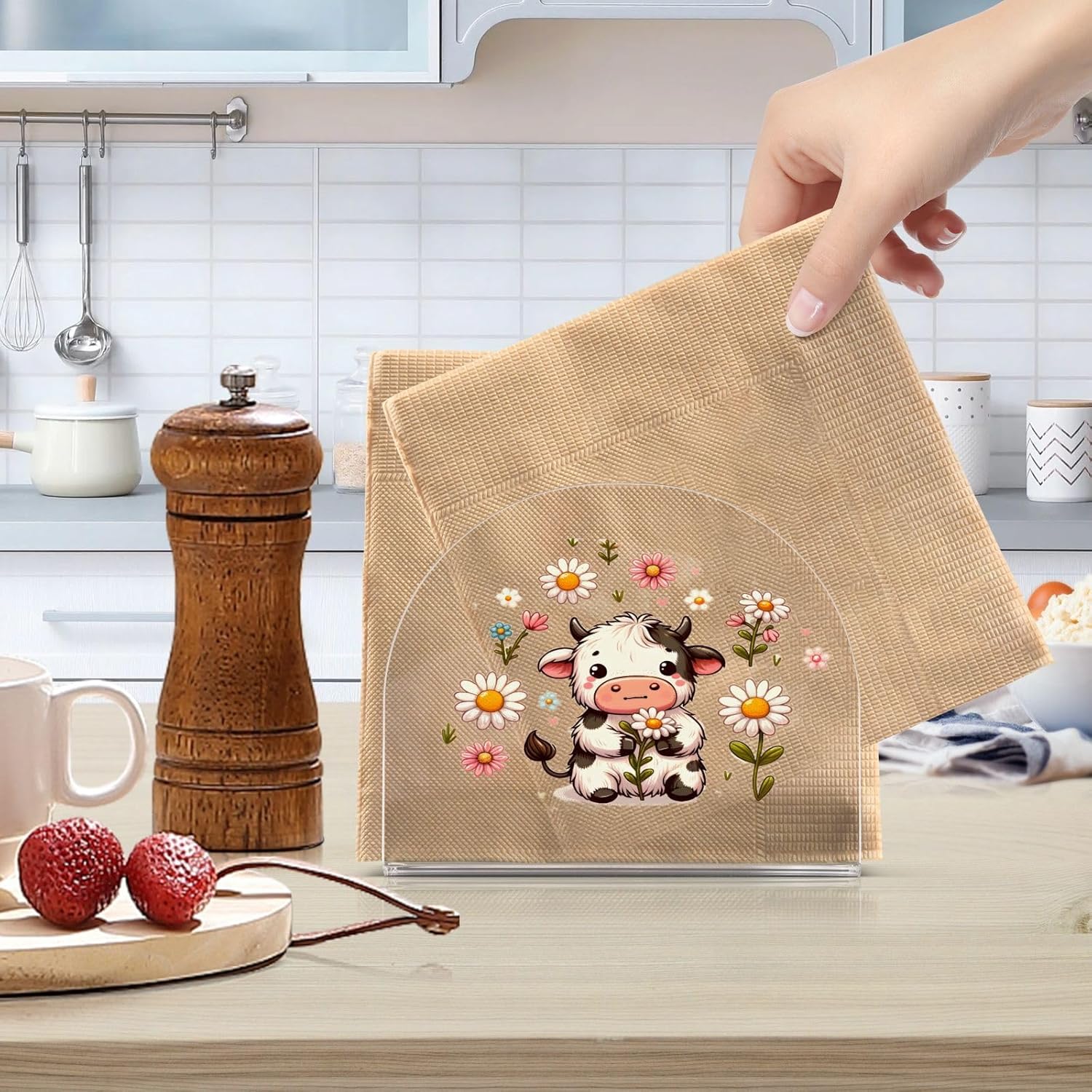 ALAZA - Cute Napkin Holder - Compact Functional