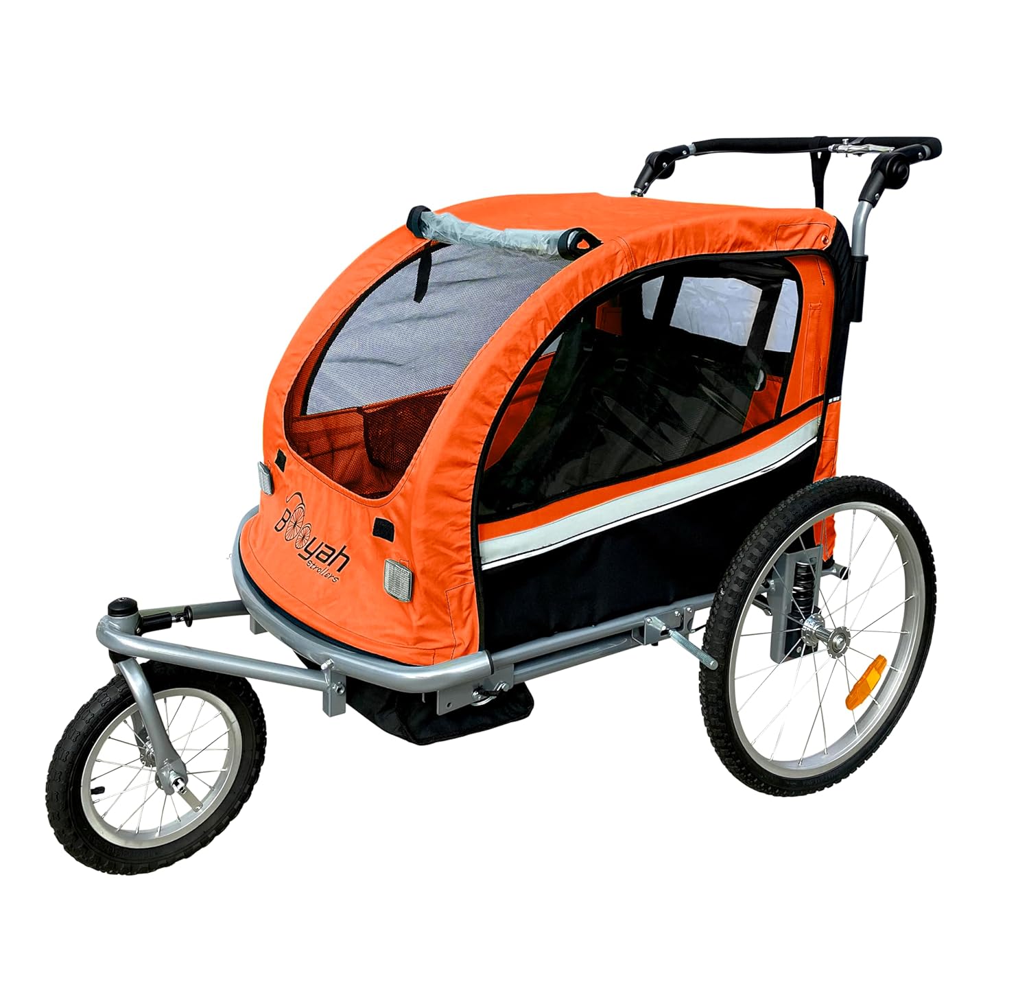 Booyah strollers double child baby bike trailer