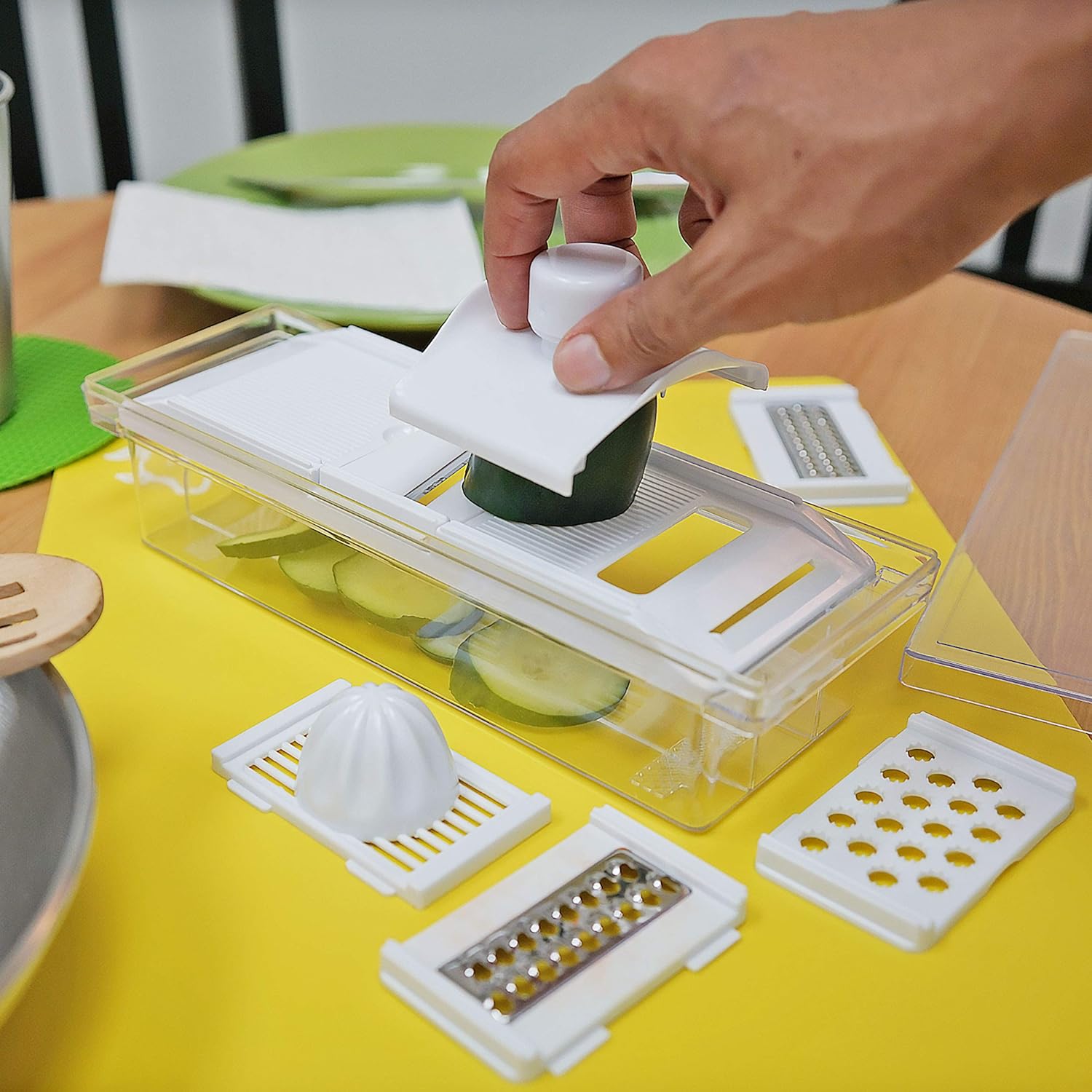Compact 5-in-1 Mandoline Set