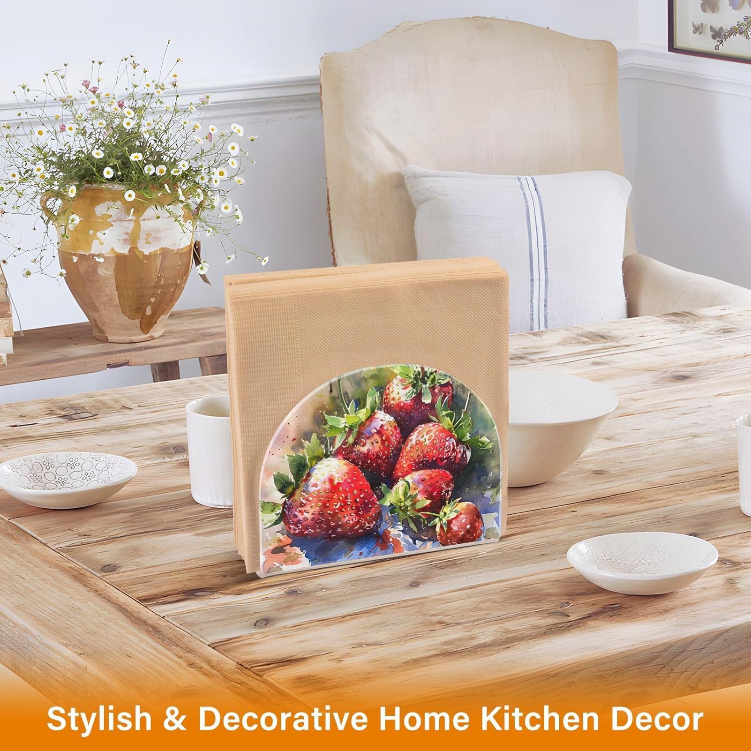 ALAZA Luxury Napkin Holder for Home Kitchen