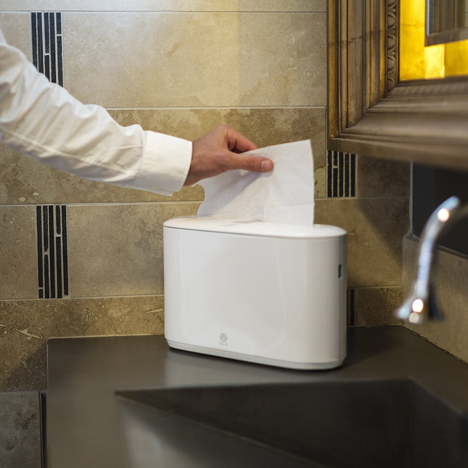 Tork 302020 Xpress Countertop Towel Dispenser - White