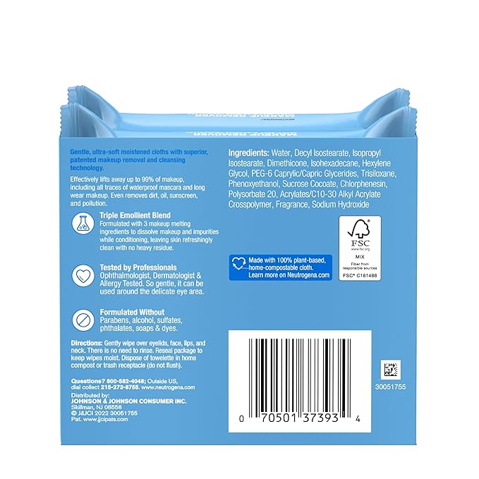 Neutrogena Makeup Remover Cleansing Towelettes Reviews