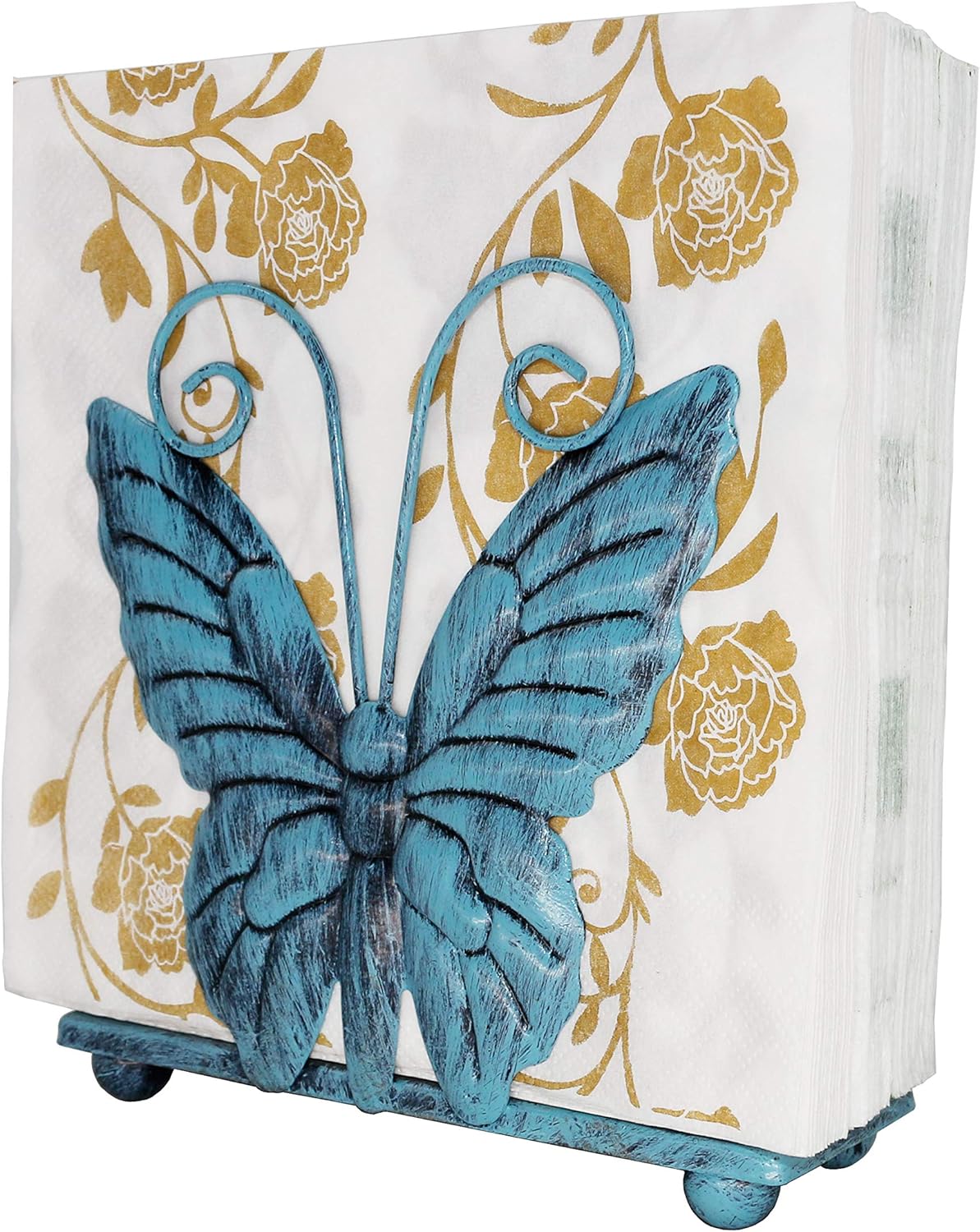 Butterfly Napkin Holder with Metal
