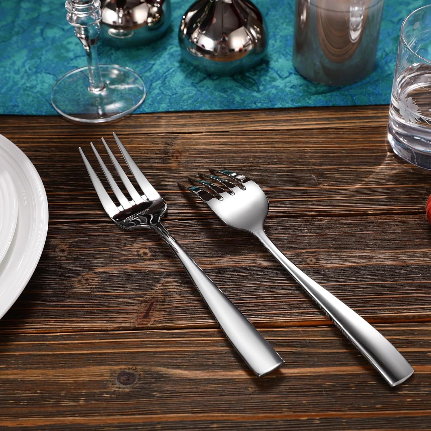 KEAWELL Premium Louis Dinner Set stainless steel mirror finish