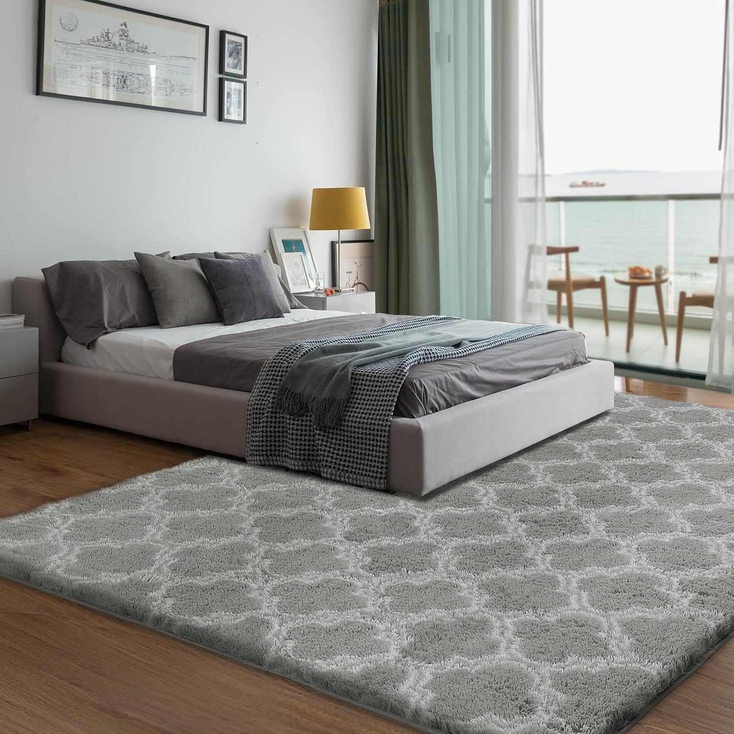Puremy Plush 4x6 Area Rug High Pile