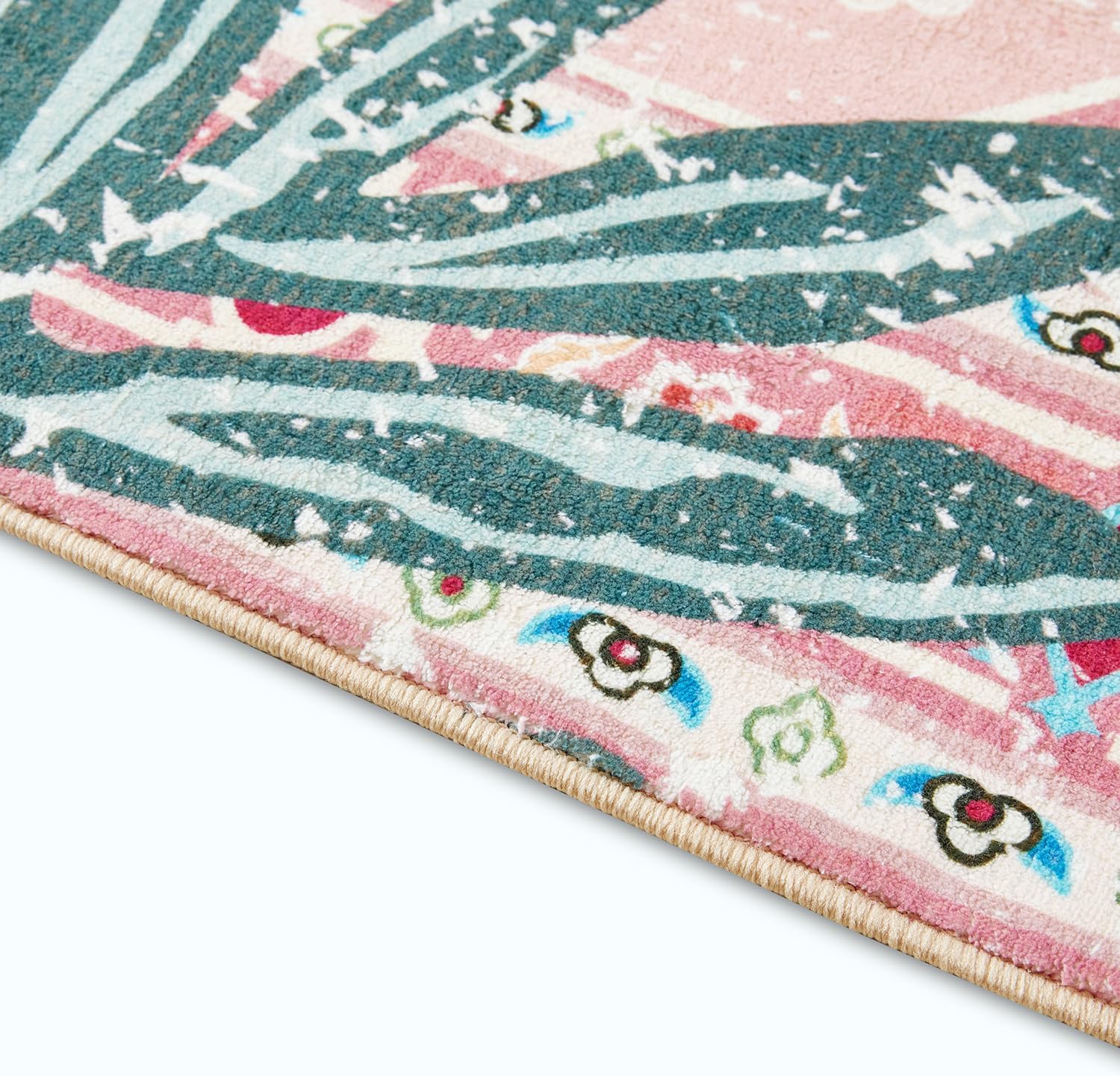 Aldopein Hippie Rugs 2x3 Non-Slip Washable Area Rug