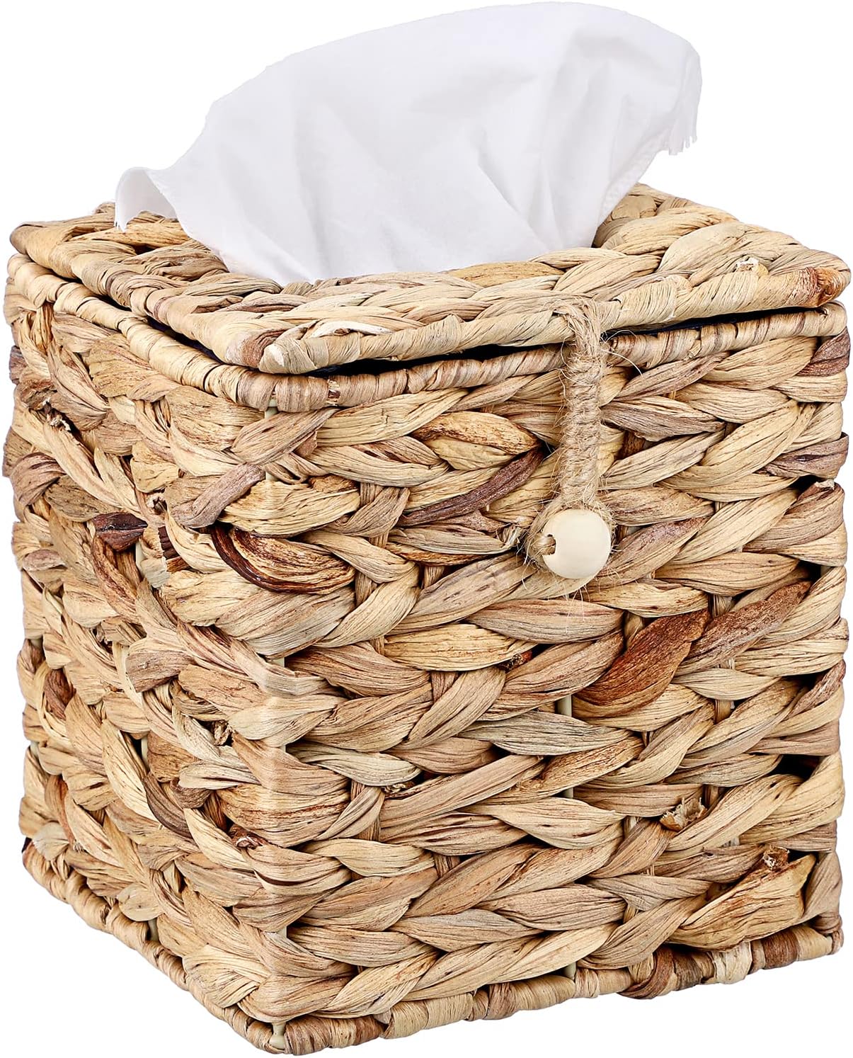 Sumnacon Tissue Box Cover Natural