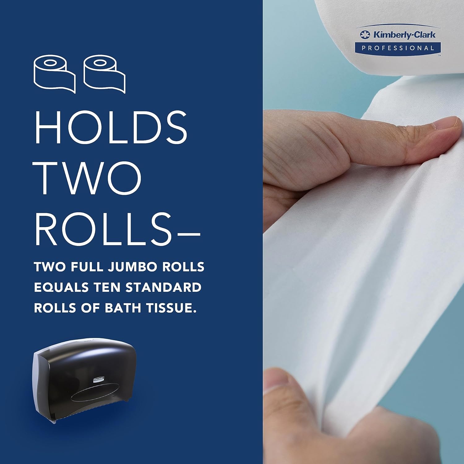 Wall Mounted Jumbo Roll Toilet Paper Dispenser Kimberly-Clark Professional