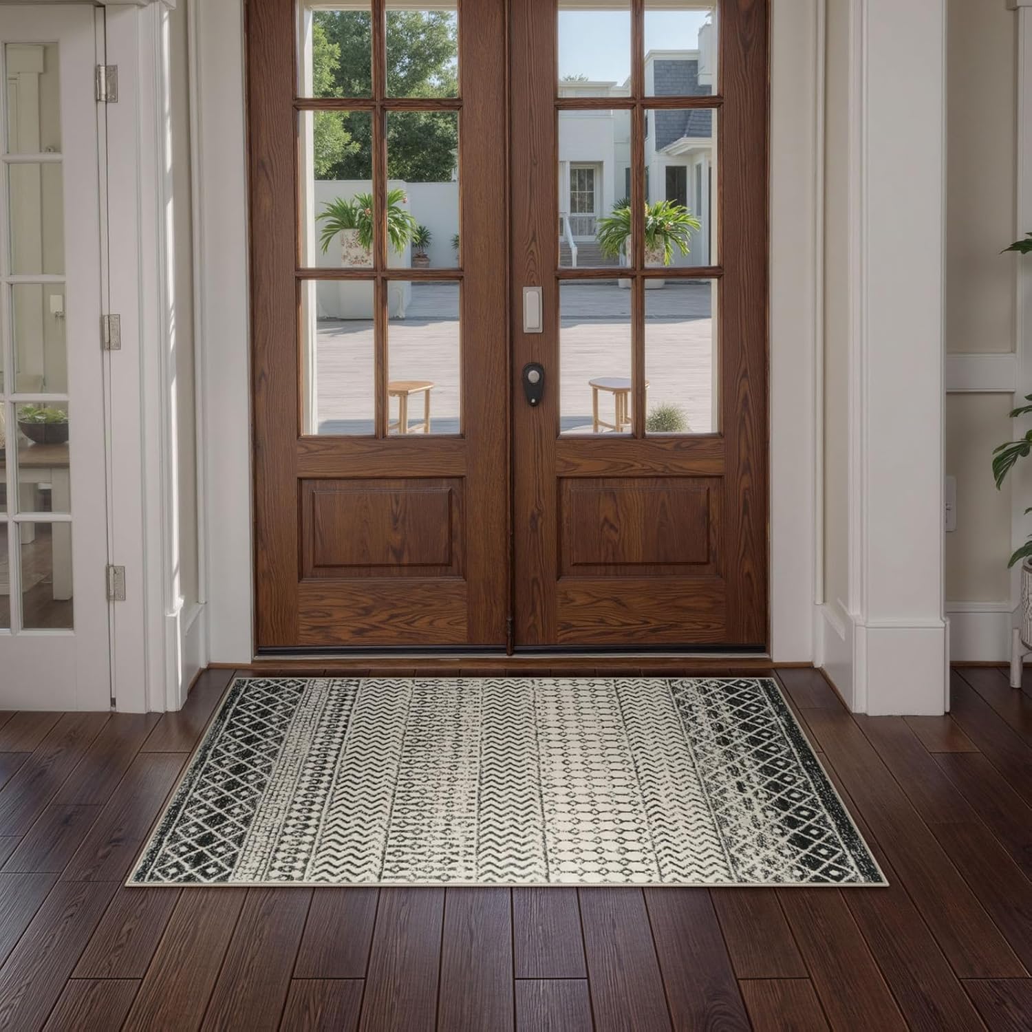 Soft Non-Slip Moroccan Washable Rug 2x4