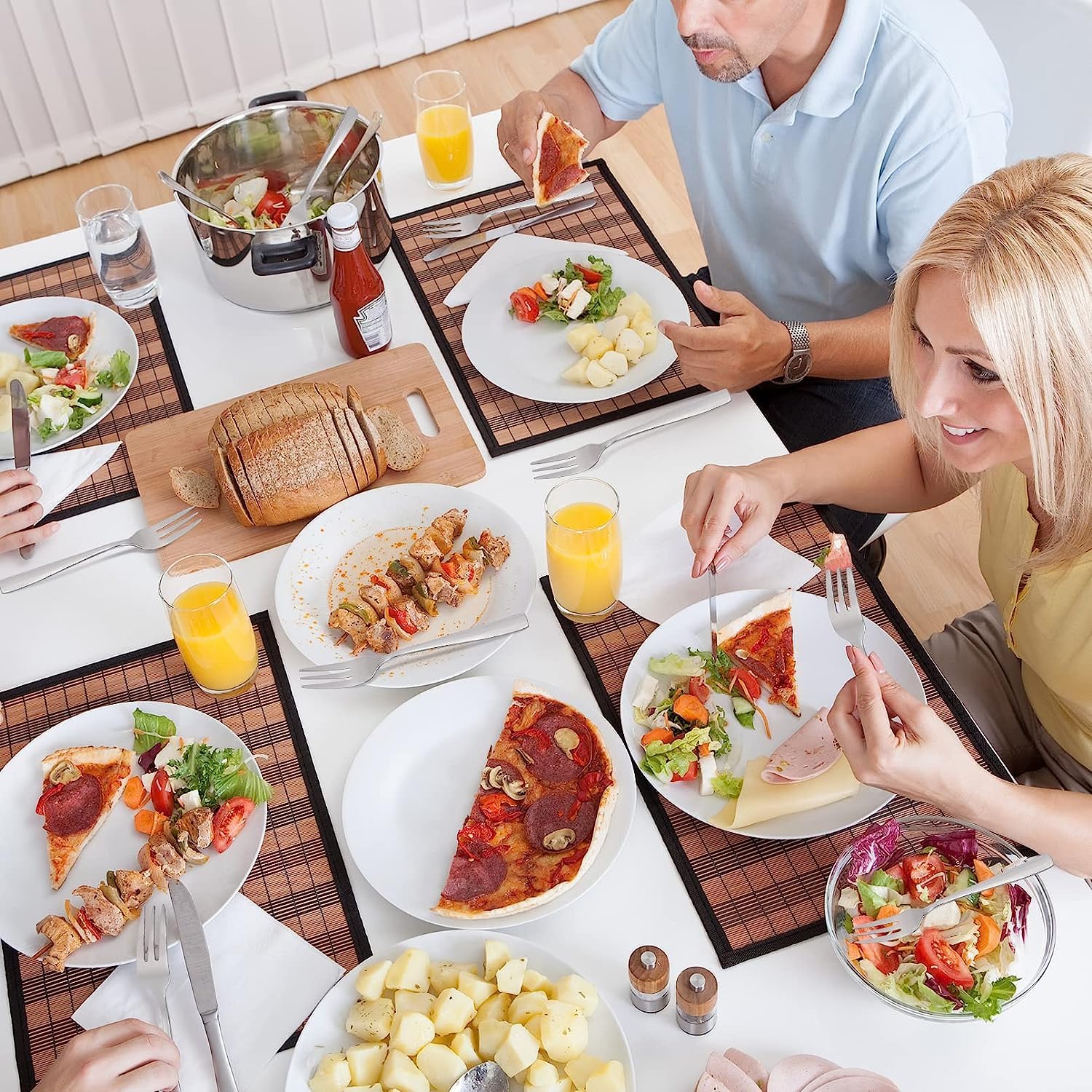 24-Piece Stainless Steel Dessert Forks for Elegance and Comfort