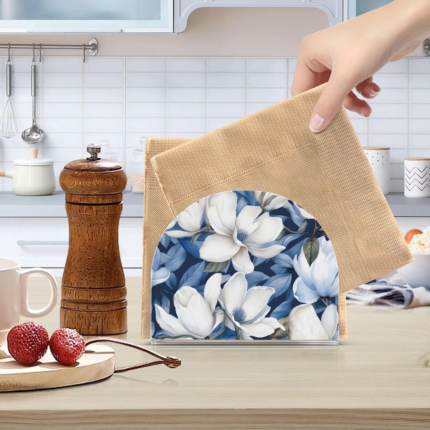 Vivid Acrylic Napkin Holder Upright