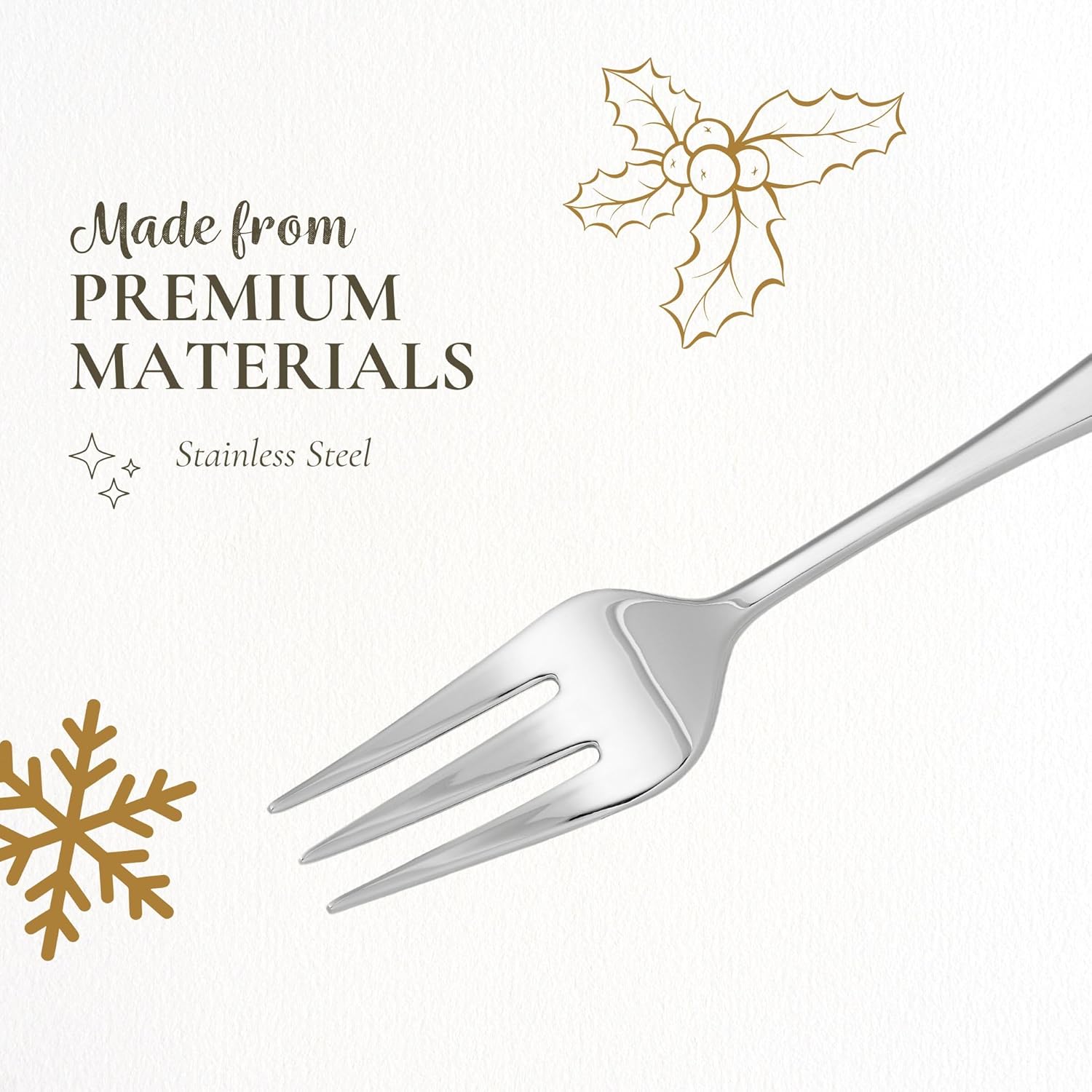 Spode Christmas Tree Serving Fork Holiday Flatware
