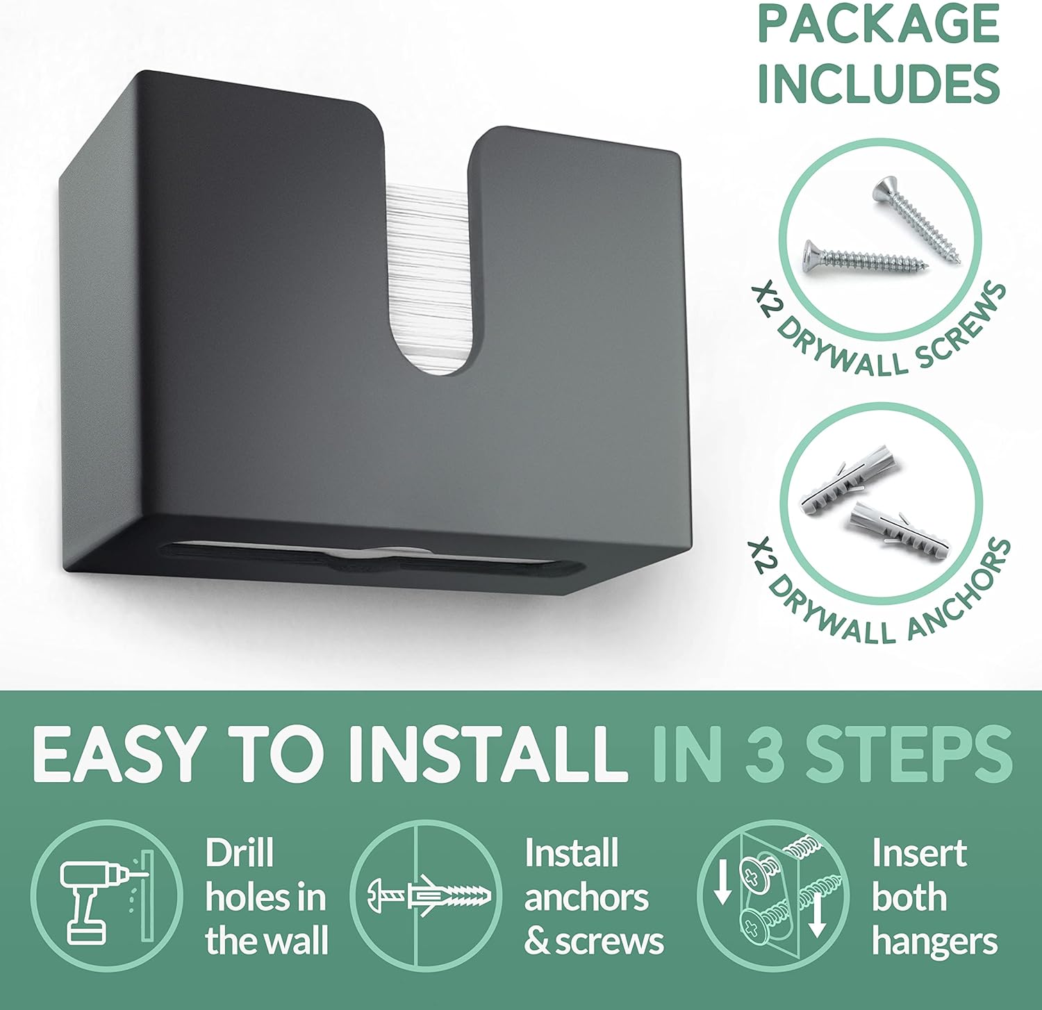 NATURE SUPPLIES Bamboo Paper Towel Dispenser