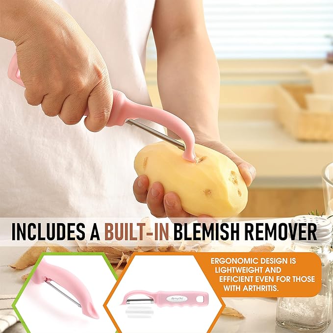 Spring Chef Premium Swivel Vegetable Peeler