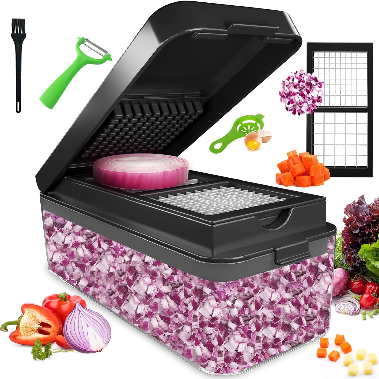 Interchangeable Blade Vegetable Chopper