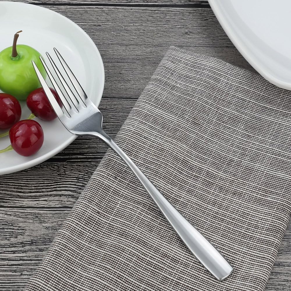 Hommp 16-Piece Stainless Steel Salad Forks