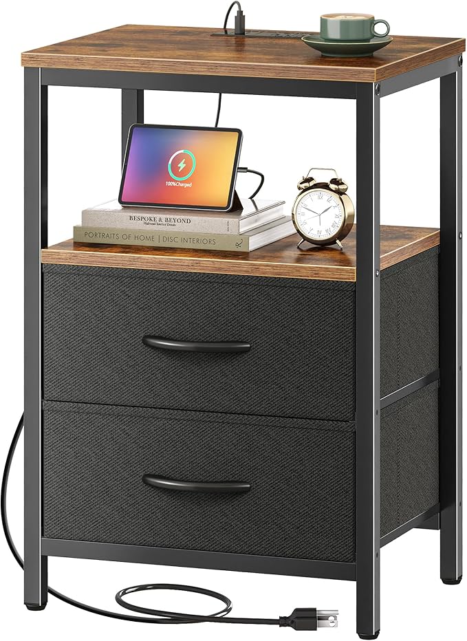 10 Best Small Bedside Tables With Drawers on Amazon