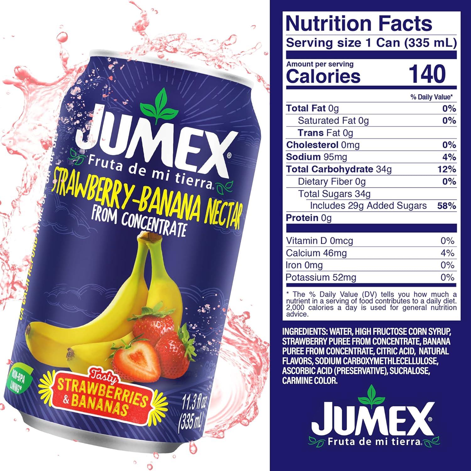 Jumex Tropical Variety Mango & Pineapple Pack, 11.3oz Cans (Pack