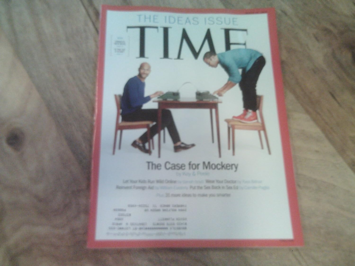 Time Magazine March 24 2014 Ideas Issue Case for Mockery